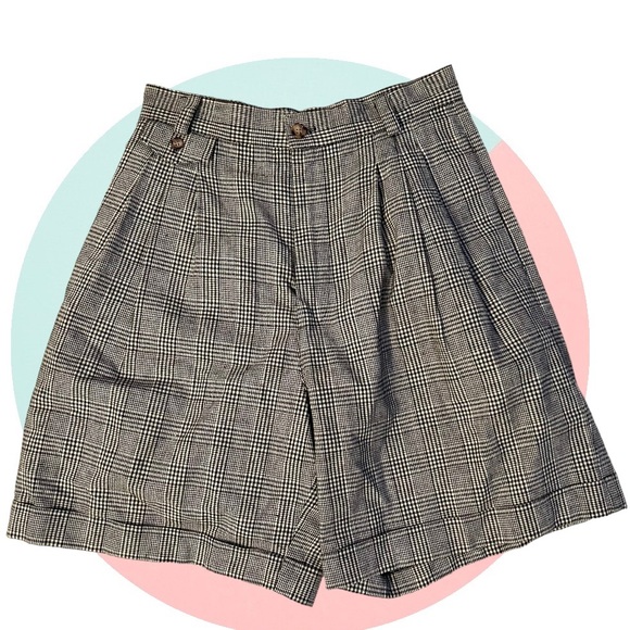 Rafaella Pants - Vintage Rafaella plaid Shorts